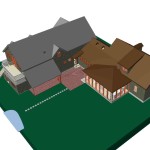 Porch Addition with Brown Roof to Cotton Valley Road home in Welfeboro